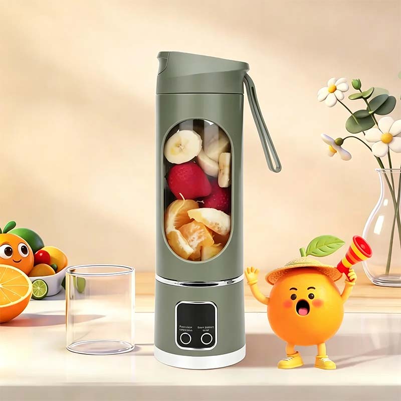 【Summer Sale Deals】 Portable 15.22 USB Rechargeable Personal Blender with LED Display🥤