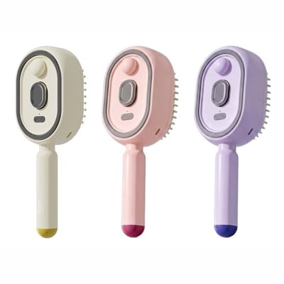 ๐ฅ4-in-1 Electric Spray Hair Brush-Electric Spray Air Cushion Massage Comb