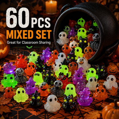🔥Last Day 50% OFF - 🎃 Glow-In-Dark Tiny Spooky Resin Decorations