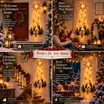 ✨ Last Day — 49% OFF ✨ ✝️ Bethlehem Star Nativity Wall Light