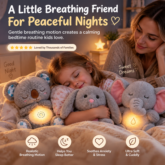 🧸 Realistic Breathing Plush Toy
