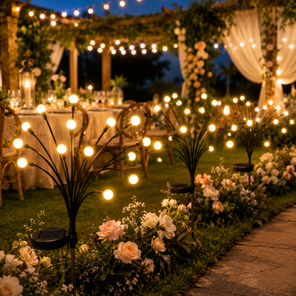 Solar Firefly Garden Stake Lights