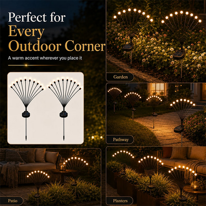 Solar Firefly Garden Stake Lights