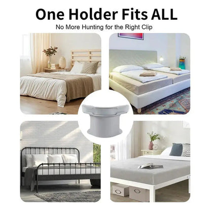🔥4-Pack Universal Heavy-Duty Bed Sheet Holder Straps No-Slip Peace of Mind