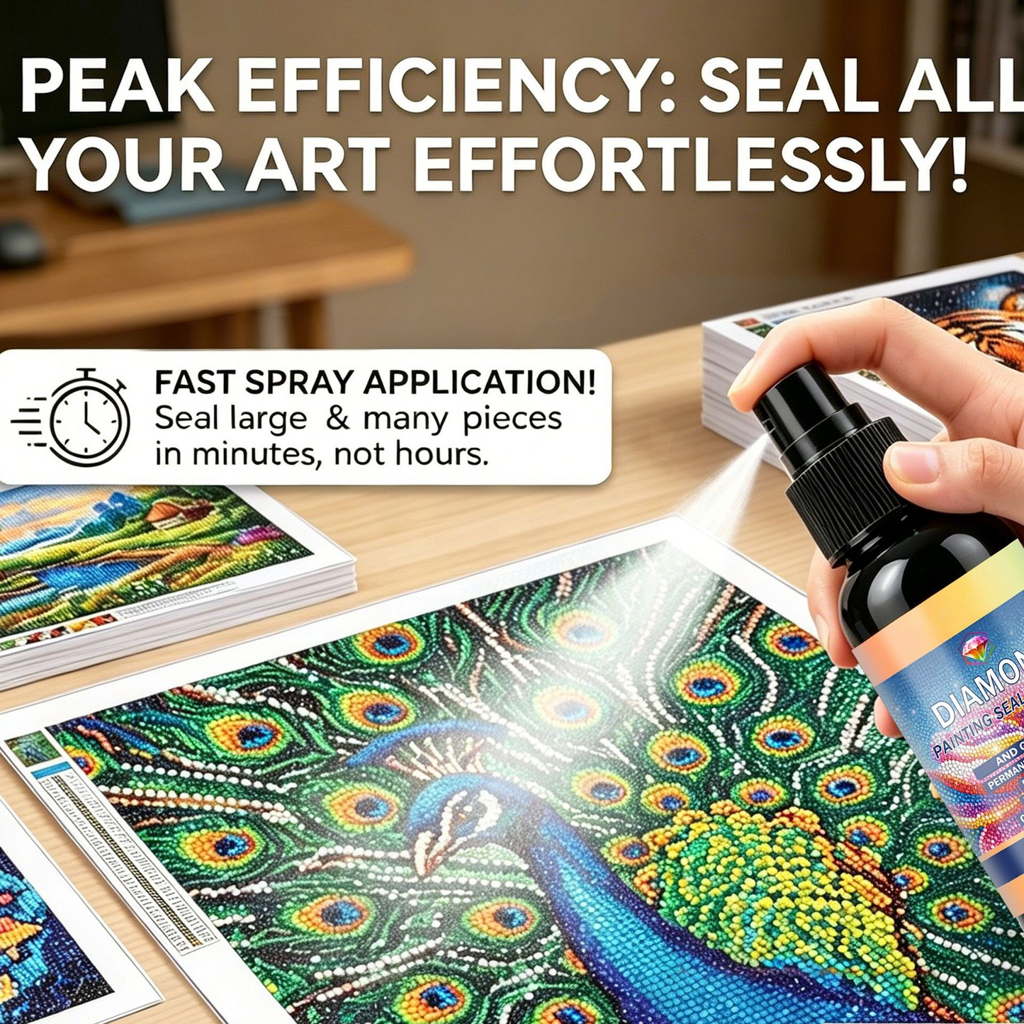 ✨ Diamond Art Protective Gloss Sealer
