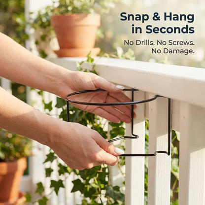 🔥2026 Hot Sale - GripVerde™ Railing Plant Hanger